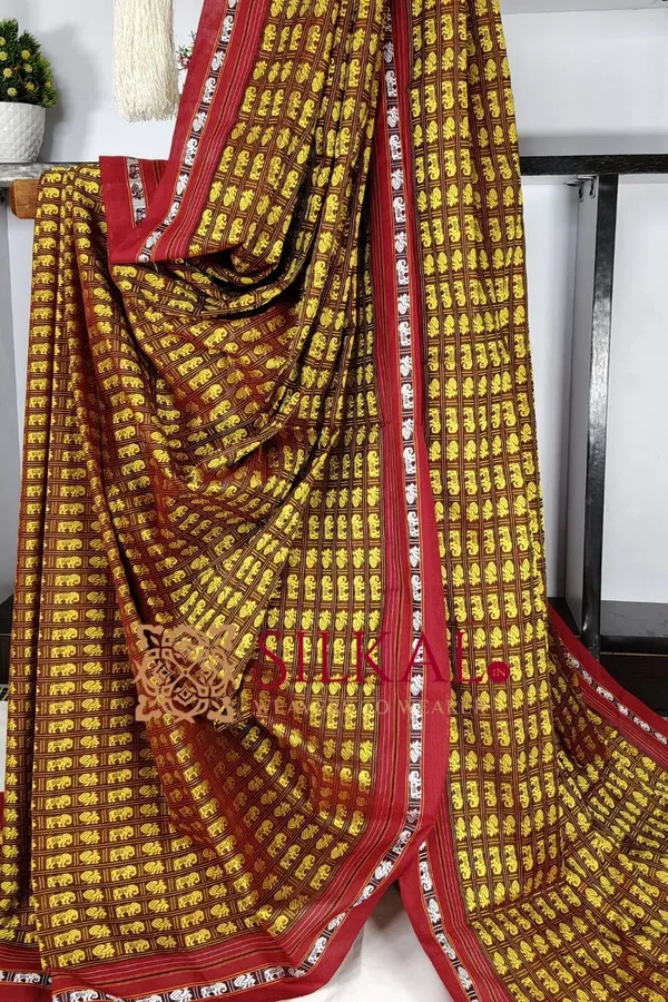 Ilkal_Khun_Viscose_Cotton__Saree_SKL03443