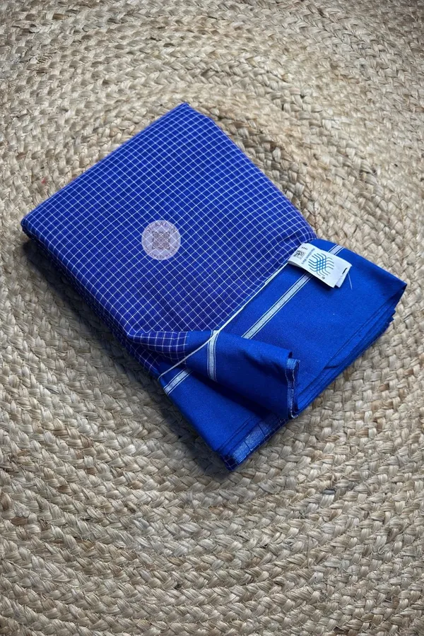 Patteda_Anchu_Pure_Cotton_Handwoven_Saree_Saree_Code-_SKL1023