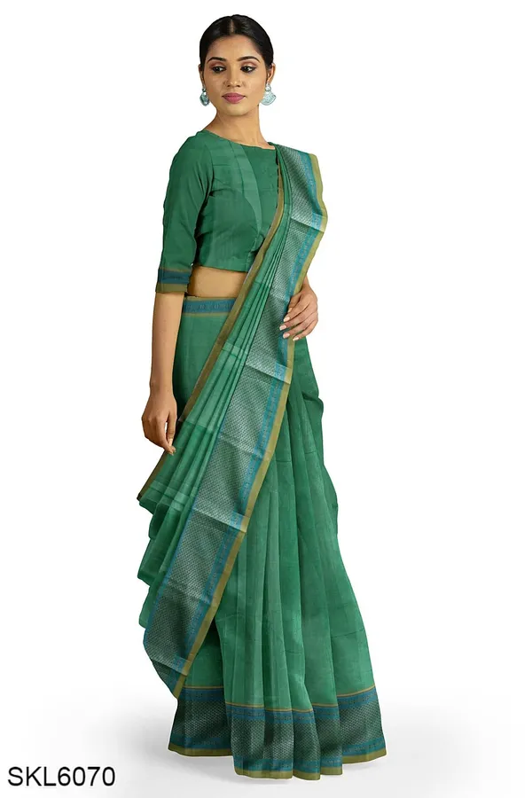 Narayan_Peth_Plain_Cotton_Saree_With_Patti_Pallu_Saree_Code-_SKL1678