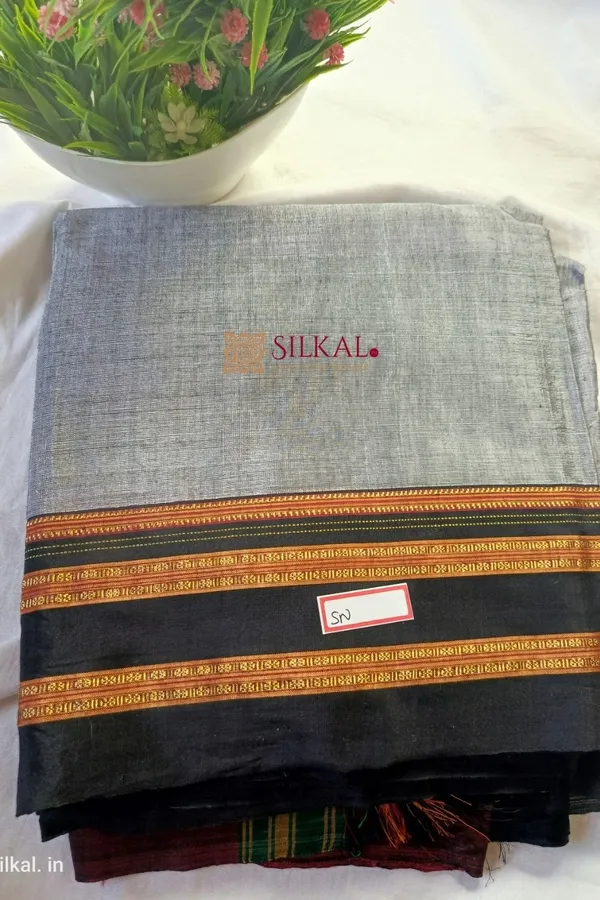 Ilkal_Handloom_Viscose_Cotton_Silk_Special_Gayatri_Border_Saree_Saree_Code-_SKL1591