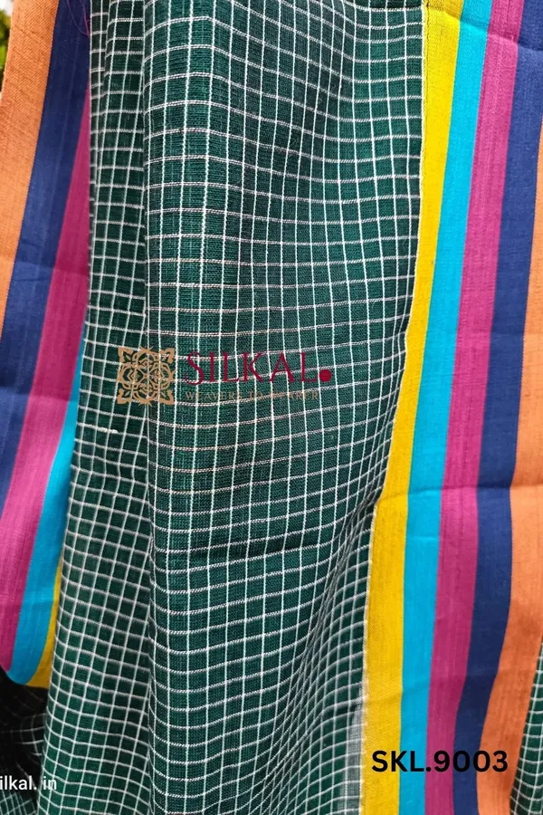 Patteda_Anchu_Pure_Cotton_Handloom_Saree_Saree_Code-_SKL1265