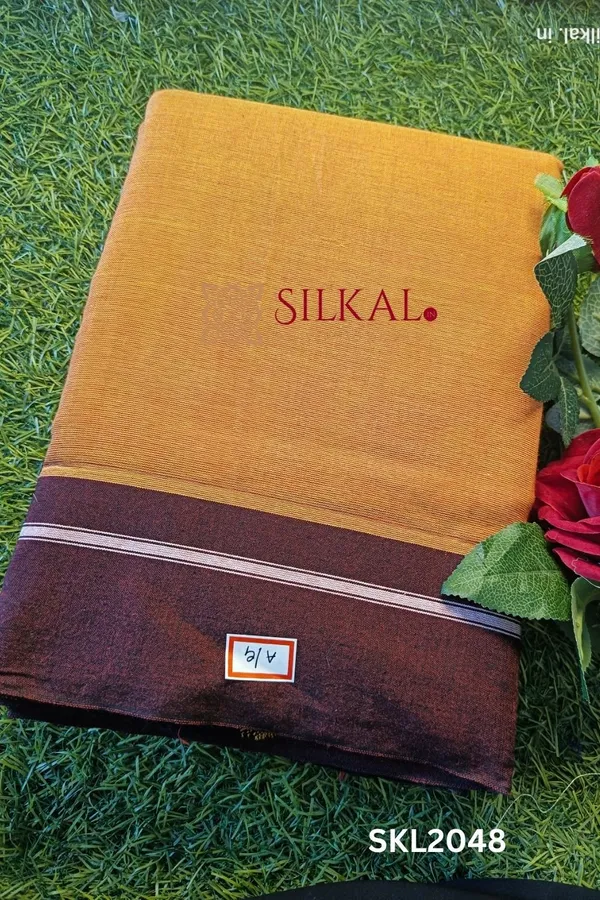 Patteda_Anchu_Pure_Cotton_Handloom_Saree_Saree_Code-_SKL1379