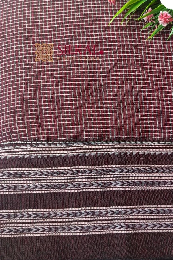 Patteda_Anchu_Pure_Cotton_Handloom_Saree_Saree_Code-_SKL1118