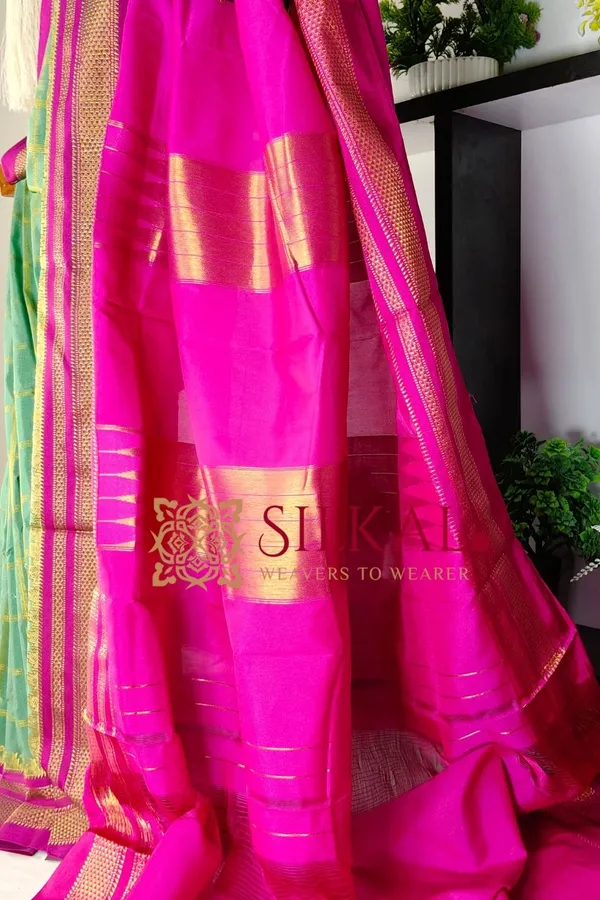 Ilkal_Jarri_checks_Saree_SKL04148