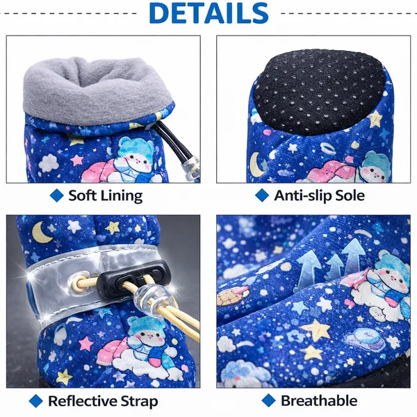 Adjustable_Plaid_Dog_Boots_–_Anti-Slip_Reflective_Paw_Protectors