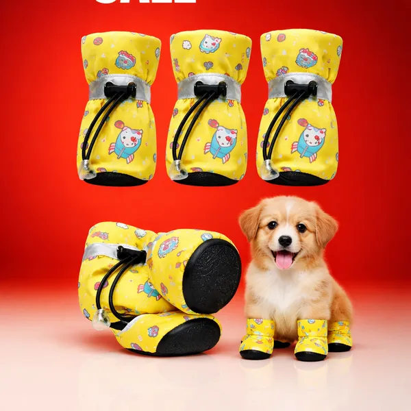 Adjustable_Reflective_Dog_Boots_–_Anti-Slip_Waterproof_Paw_Protector_Shoes