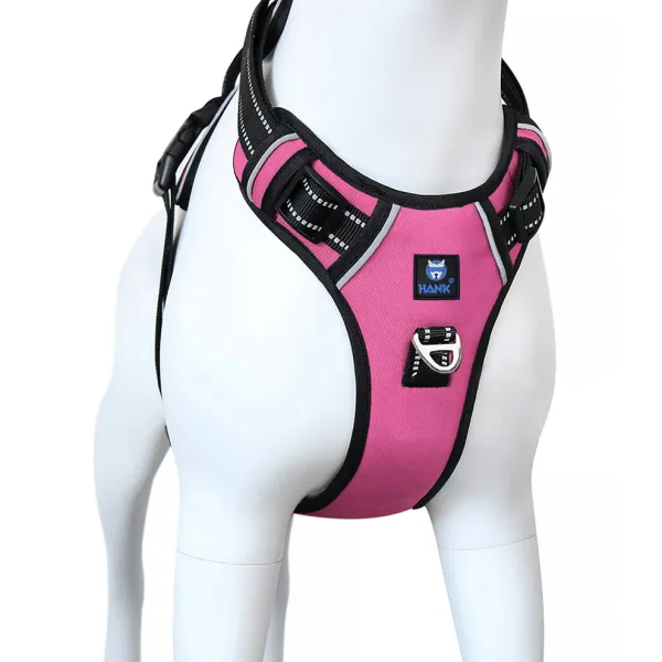 HANK_3M_Reflective_No_Pull_Dog_Harness_|_Pink