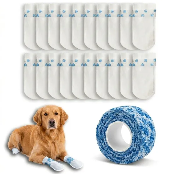Disposable_Dog_Shoe_Waterproof_Dog_Booties_for_Paw_Protect_for_Walking_Outdoor_with_Adhesive_Tape_20_pcs_