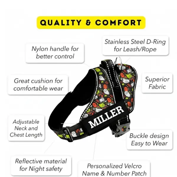 Dog_Harness_with_Custom_Name_&_Adjustable_Neck_Strip_&_Chest_Strip-Halloween