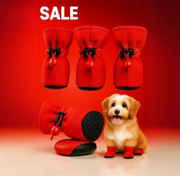 DogsMart_Small_Dog_Shoes_for_Shih_Tzu,_Pug,_Toy_Breeds_&_simillar_Dogs_Anti-Slip_Dog_Boots,Adjustable