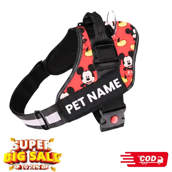 Personalised_Easy_On_Dog_Harness_with_Custom_Name_&_Adjustable_Neck_Strip_&_Chest_Strip_Dog_Harness