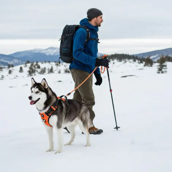 HANK_3M_Reflective_No_Pull_Dog_Harness_|_Neon_Orange