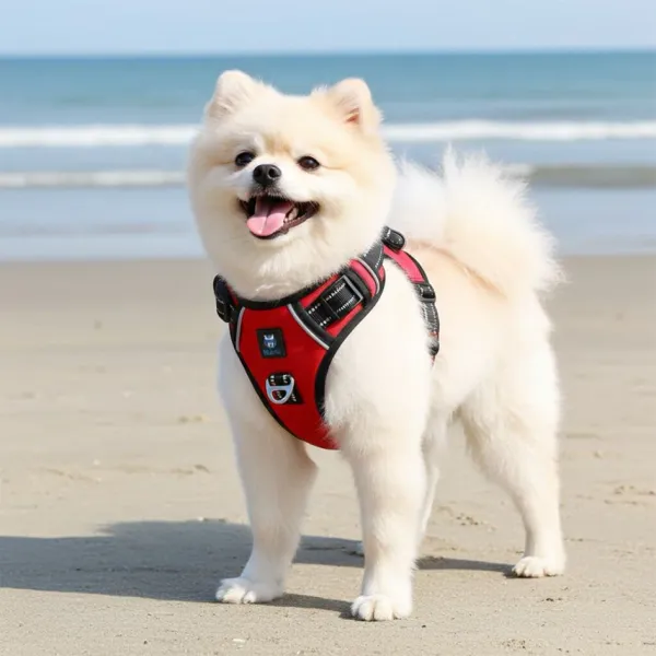 HANK_3M_Reflective_No_Pull_Dog_Harness_|_Red