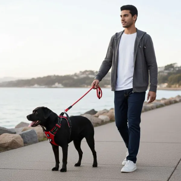 HANK_3M_Reflective_No_Pull_Dog_Harness_|_Red