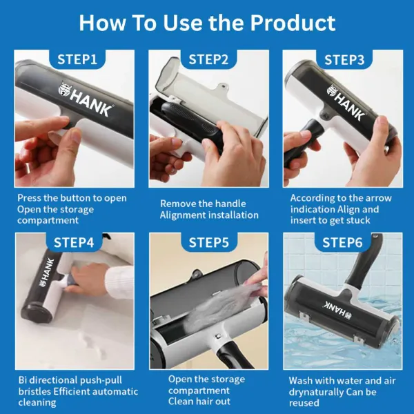 HANK_Pet_Hair_Remover_Reusable_Lint_Remover_Roller_Brush_(Upgraded_Version)