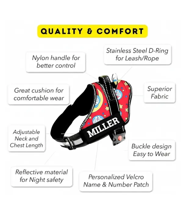 Personalised_Easy_On_Dog_Harness_with_Custom_Name_&_Adjustable_Neck_Strip_&_Chest_Strip_Doreomon