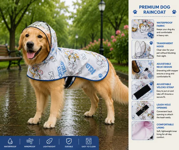 Waterproof_Dog_Raincoat_with_Transparent__Hood___Reflective_Lightweight_Pet_Rain_Gear_Garfield_edition_