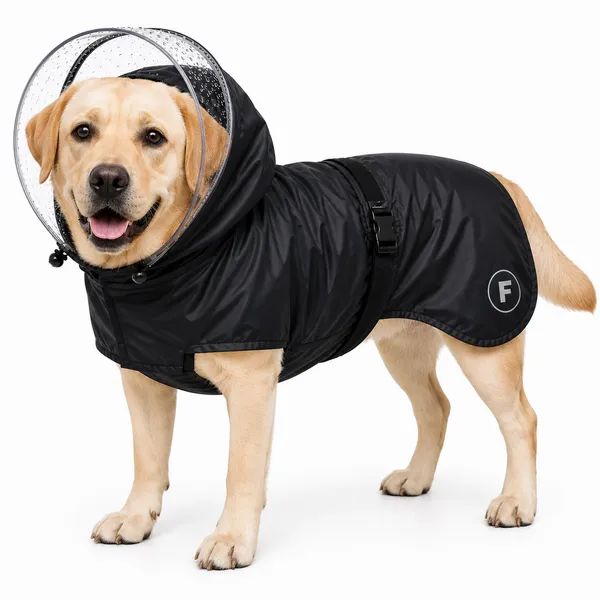 Waterproof_Dog_Raincoat_with_Transparent__Hood___Reflective_Lightweight_Pet_Rain_Gear_Scorpion_Black_Edition_
