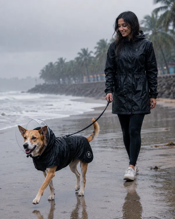 Waterproof_Dog_Raincoat_with_Transparent__Hood___Reflective_Lightweight_Pet_Rain_Gear_Scorpion_Black_Edition_
