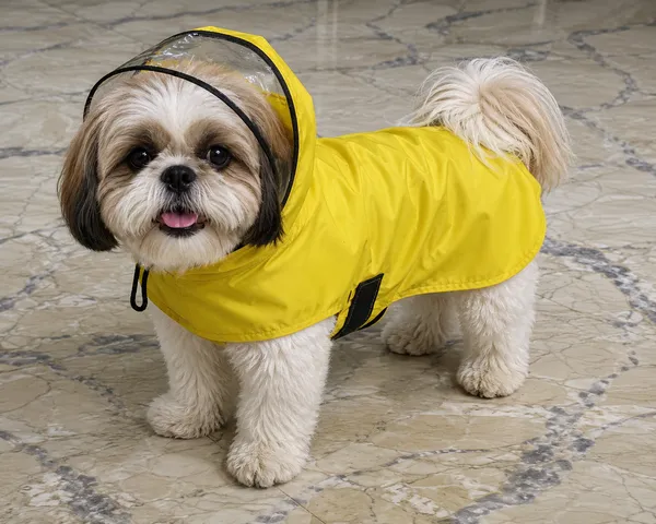 Waterproof_Dog_Raincoat_with_Transparent__Hood___Reflective_Lightweight_Pet_Rain_Gear_Yellow_Daze_Edition_