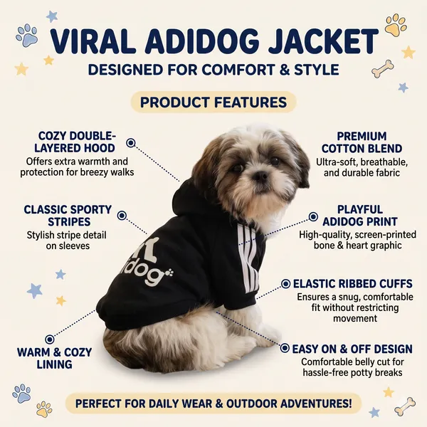 Viral_Adidog_Dog_Jacket_Stylish_And_super_comfy_Winterwear_Thermal_heat-retention_technology