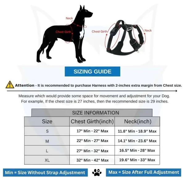 HANK_3M_Reflective_No_Pull_Dog_Harness_|_Cyan_Blue