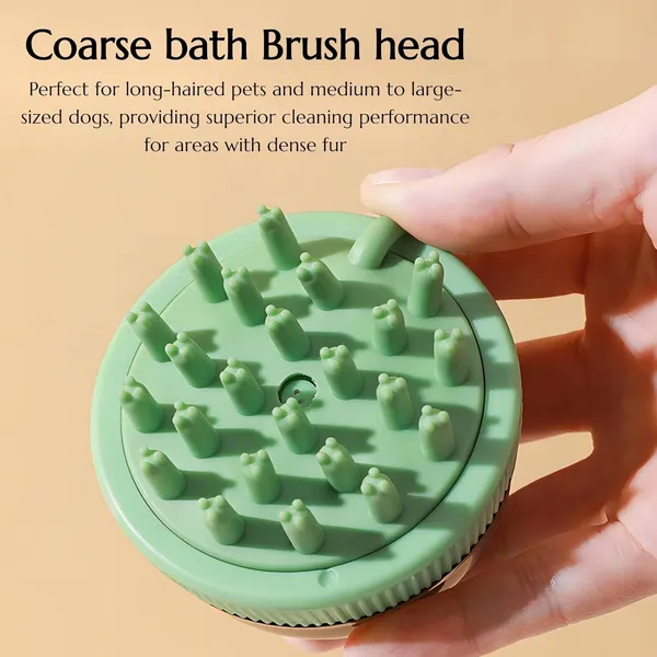 Sea_Green_Plastic_&_Steel_Premium_&_Elegant_Space_Capsuleog_Bath_Comb_Massager_For_Dog_&_Cat