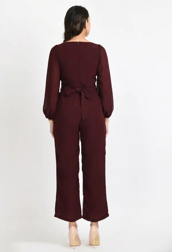 Brown_V-_Neck_Full_Sleeves_Basic_Jumpsuit