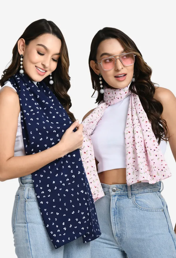 V&M_Women_Pack_of_2_Printed_Scarves