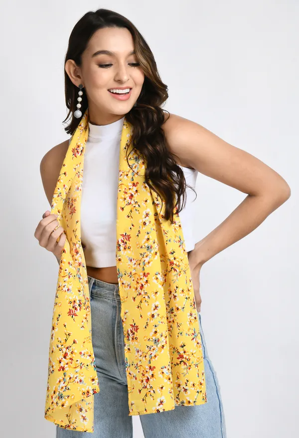 Mustard_Yellow_Crepe_Printed_Scarf_For_Women_&_Girls