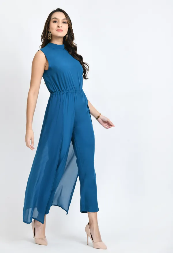 Teal_Blue_Layered_Sleeveless_Basic_Jumpsuit