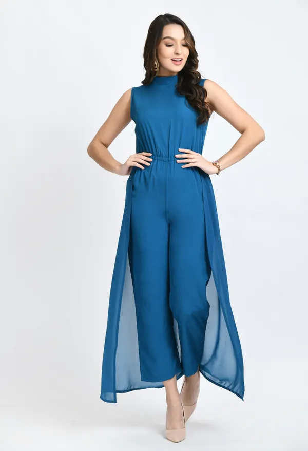 Teal_Blue_Layered_Sleeveless_Basic_Jumpsuit