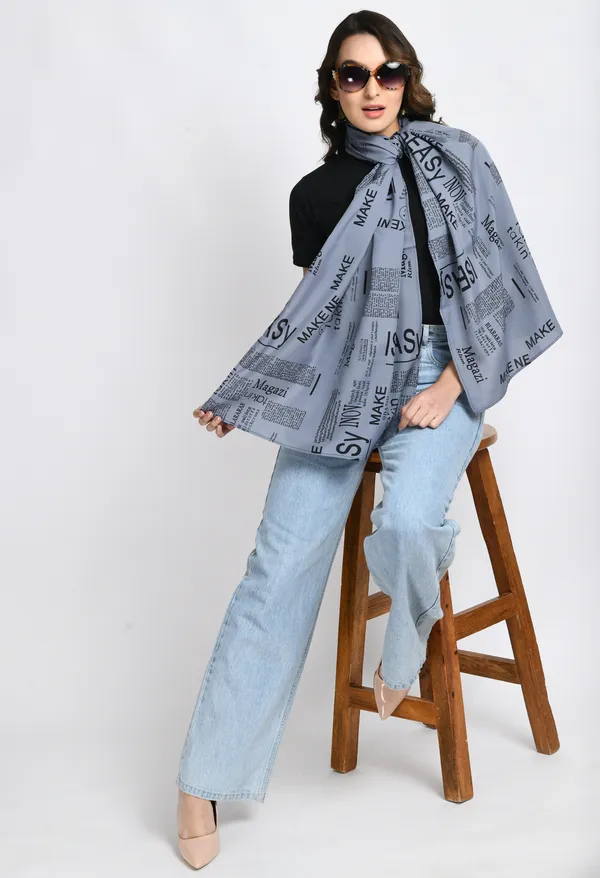 Grey_Crepe_Printed_Scarf_For_Women_&_Girls