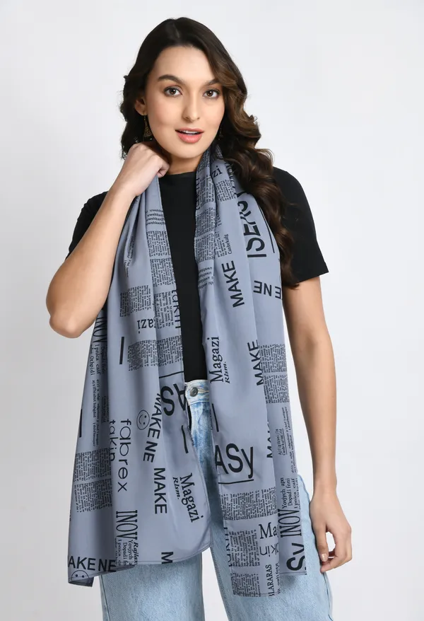 Grey_Crepe_Printed_Scarf_For_Women_&_Girls