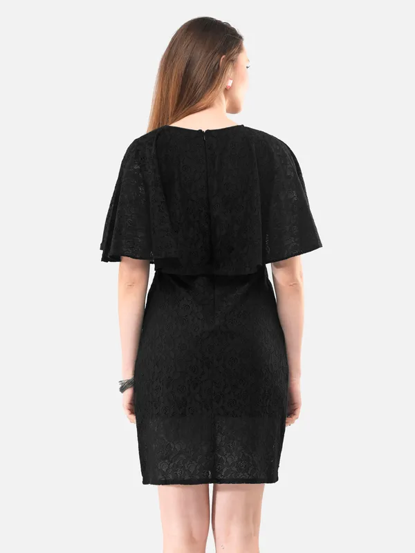 Black_Self_Design_Cotton_Sheath_Dress