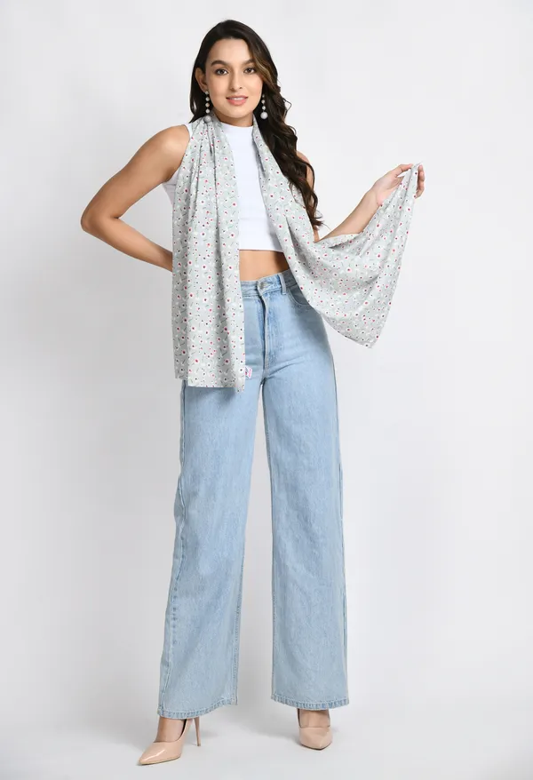 Grey_Crepe_Printed_Scarf_For_Women_&_Girls