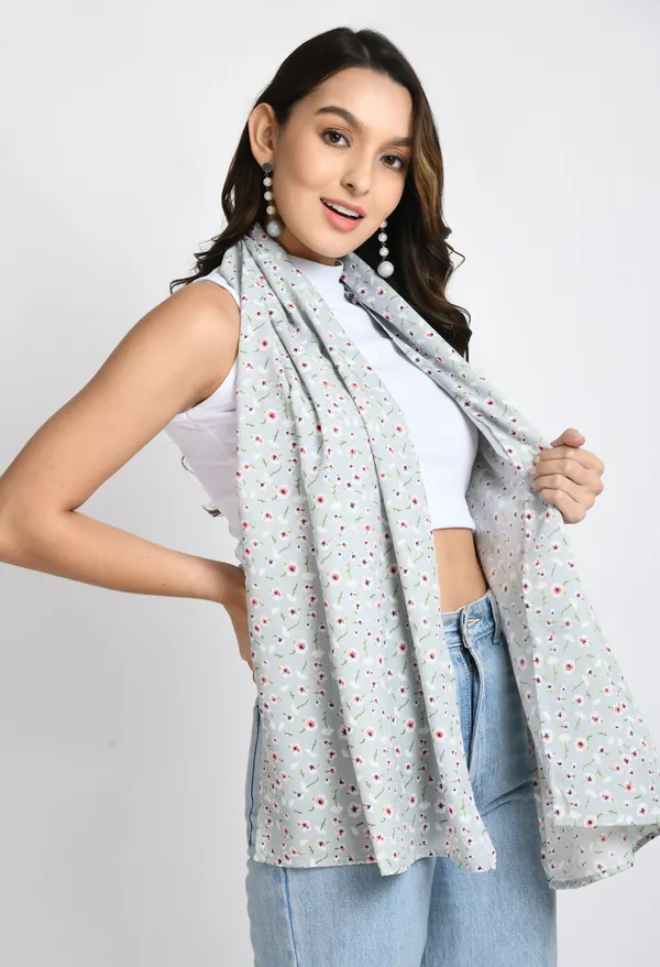 Grey_Crepe_Printed_Scarf_For_Women_&_Girls