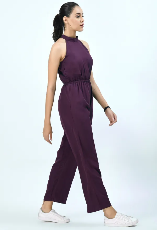 Purple_Halter_Neck_Basic_Jumpsuit