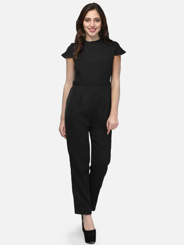 Black_Classy_Straight_Fit_Formal_Ban_Collar_Jumpsuit_For_Women