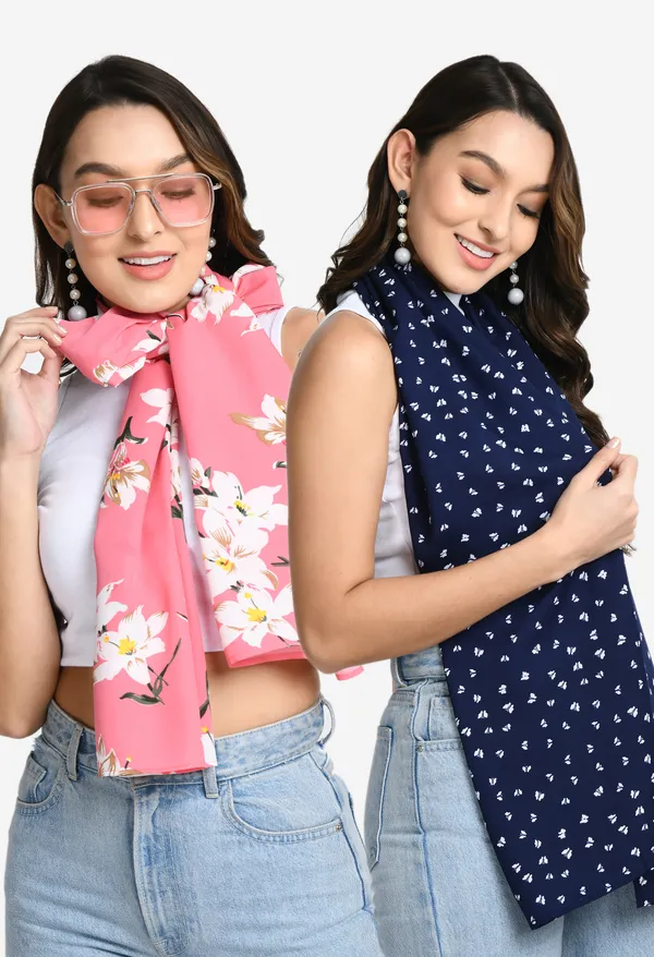 V&M_Women_Pack_of_2_Printed_Scarves