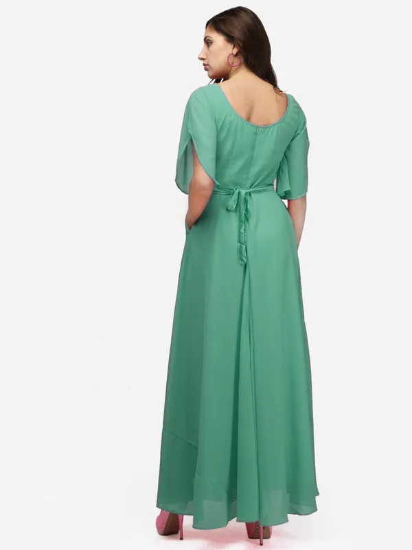 Light_Green_Solid_Gown_For_Women