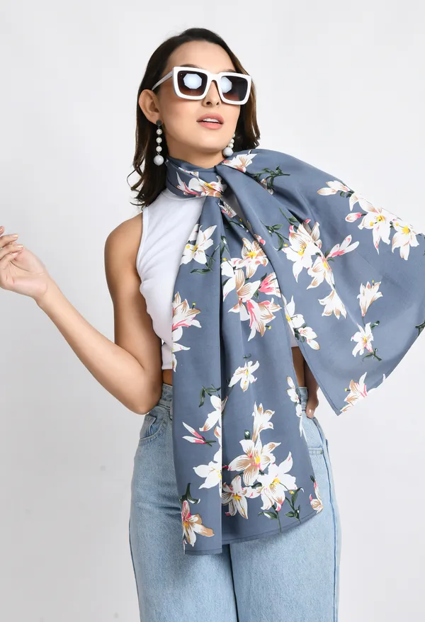 Grey_Crepe_Printed_Scarf_For_Women_&_Girls