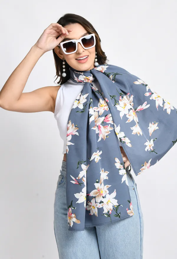 Grey_Crepe_Printed_Scarf_For_Women_&_Girls