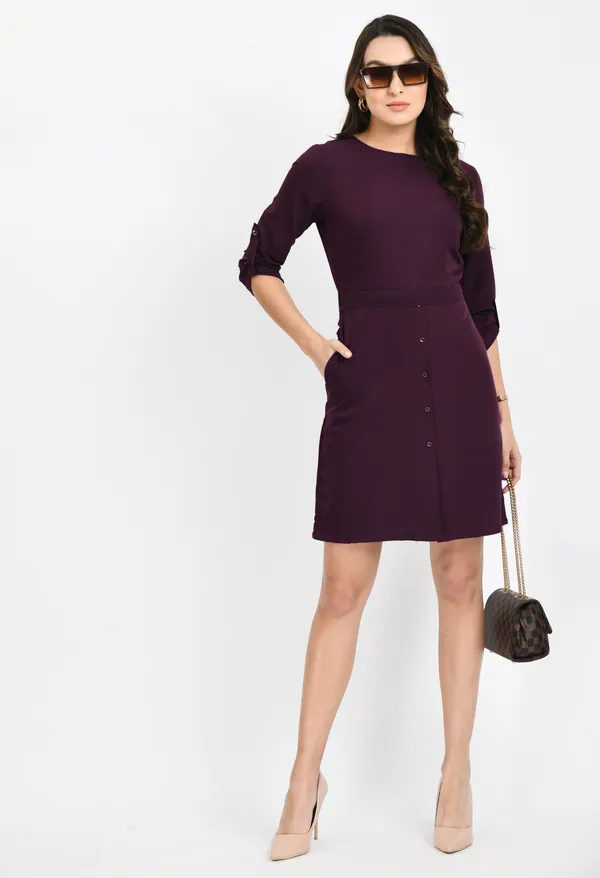 Purple_Shift_Dress_For_Women