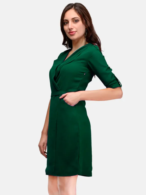 Green_Solid_Crepe_Dress_For_Women