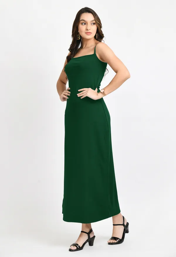 V&M_Green_Side_Slit_Maxi_Dress_For_Women