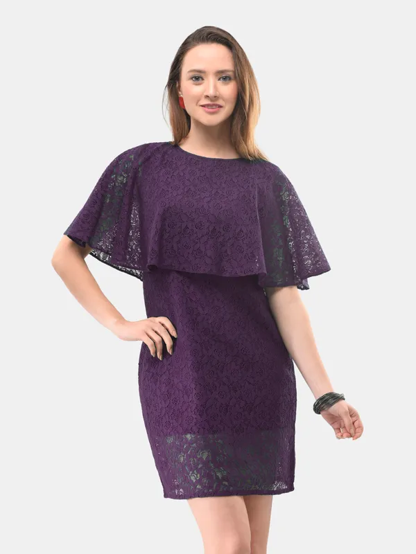 Purple_Layered_Lace_Sheath_Dress_For_Women