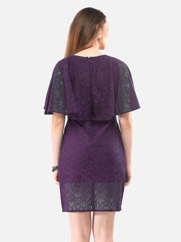 Purple_Layered_Lace_Sheath_Dress_For_Women