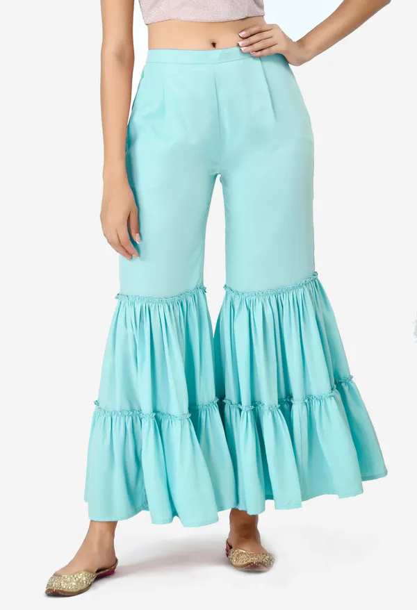 Sea_Green_Solid_Flared_Crepe_Ethnic_Palazzos_For_Women