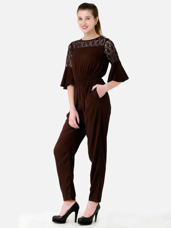 V&M_Brown_Jumpsuit_for_Women